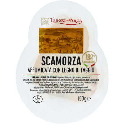 TESORI DELL'ARCA Scamorza Affumicata con Legno di Faggio 150 g