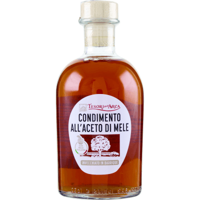 TESORI DELL'ARCA Condimento all'Aceto di Mele Invecchiato in Barrique 250 ml