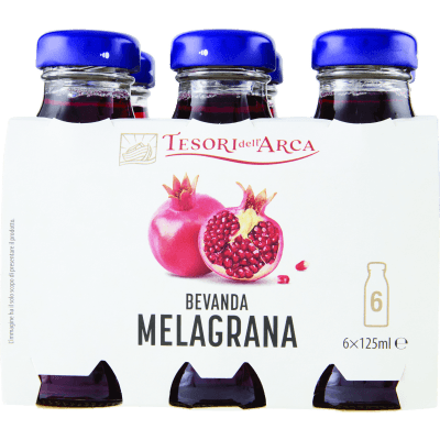 TESORI DELL'ARCA Bevanda Melagrana 6 x 125 ml