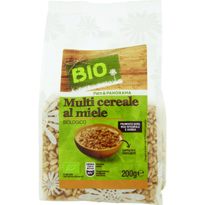 BIO Multi cereale al miele Biologico 200 g