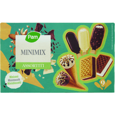 PAM Minimix Assortiti 9 gelati 300 g