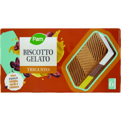 PAM Biscotto Gelato Trigusto 6 x 80 g