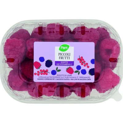 PAM Piccoli Frutti Lamponi 125 g
