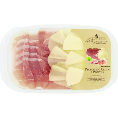 Salumeria Artigiana Prosciutto Crudo e Provola 120 g