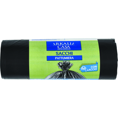ARKALIA CASA Sacchi Pattumiera con Laccio 50x60 cm 30 Litri Antigoccia 30 pz