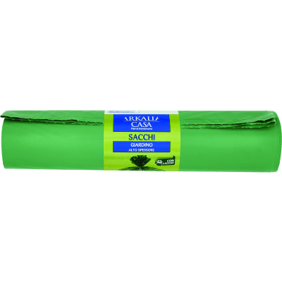 ARKALIA CASA Sacchi Giardino Alto Spessore con Laccio 80x120 cm 130 Litri Antigoccia 10 pz