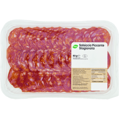 PAM Salsiccia Piccante Stagionata 80 g