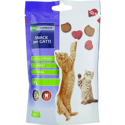 PAM PANORAMA Snack per Gatti con Pollo Fresco 60 g