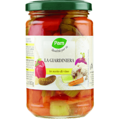 PAM Qualità per te Giardiniera in aceto di vino 300 g