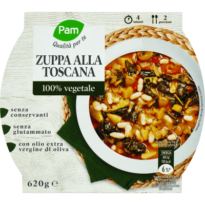 PAM Qualità per te Zuppa alla Toscana 620 g