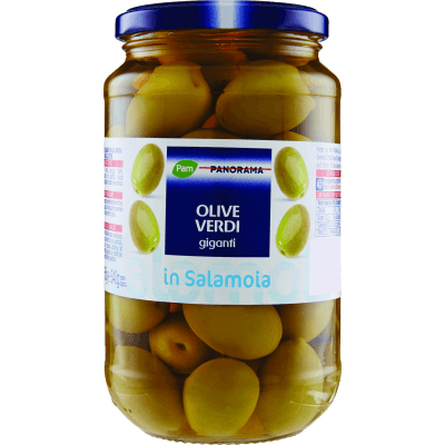 PAM PANORAMA Olive Verdi giganti in Salamoia 565 g