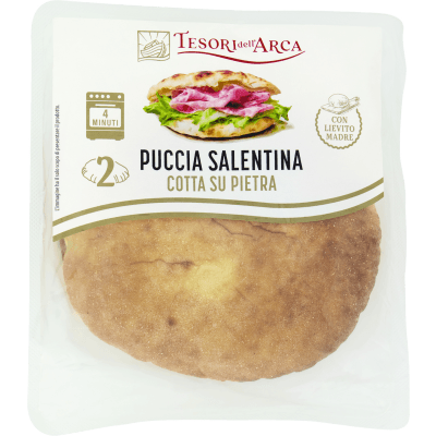 TESORI DELL'ARCA Puccia Salentina 2  x 115 g