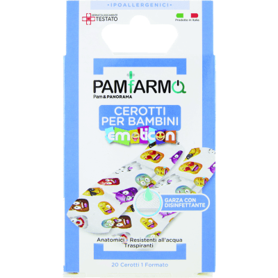 PAM PANORAMA Cerotti Kids 1 Formato cm 7x2 20 pz