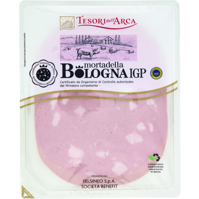 TESORI DELL'ARCA mortadella Bologna IGP 120 g