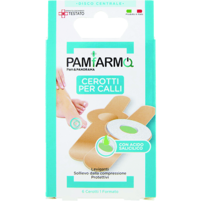 PAM PANORAMA Cerotti per Calli 1 Formato Ø 8 mm int. Ø 20 mm est. 6 pz