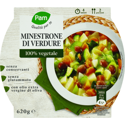 PAM Qualità per te Minestrone di Verdure 620 g