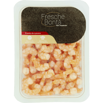 FRESCHE BONTÁ Code di Mazzancolle Tropicali Sgusciate Precotte 250 g