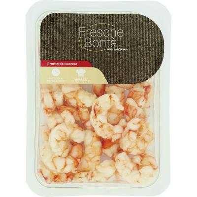 FRESCHE BONTÁ Code di Gambero Argentino Sgusciate Precotte Devenate 200 g