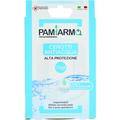 PAM PANORAMA Cerotti Antiacqua grande formato 2 formati 4 pz