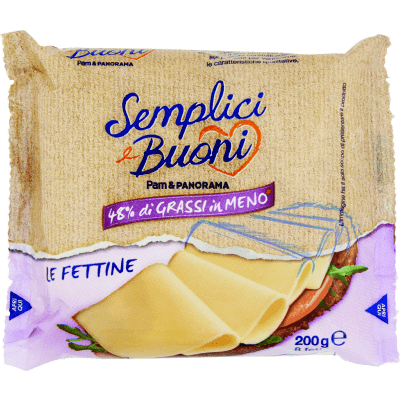 SEMPLICI E BUONI 48% di Grassi in Meno Le Fettine 8 Fette 200 g