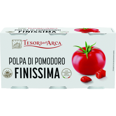 Polpa di pomodoro finissima g400x3