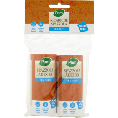 PAM Ricarica Spazzola per Abiti 2 pz