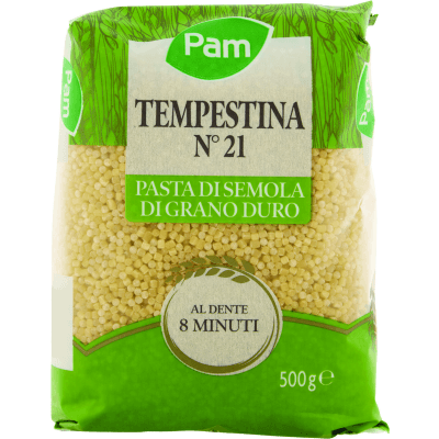 PAM Tempestina N° 21 Pasta di Semola di Grano Duro 500 g