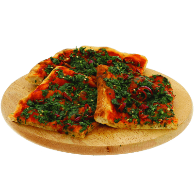 Pizza prezzemolo aglio peperoncino
