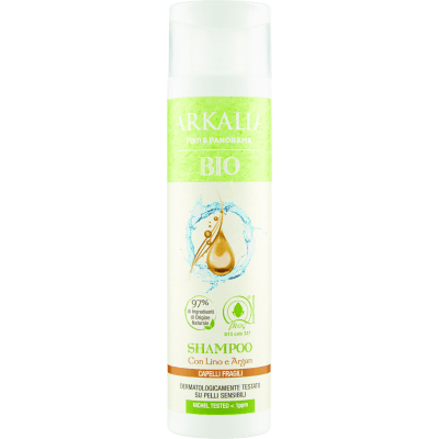 ARKALIA BIO Shampoo con Lino e Argan Capelli Fragili 250 ml