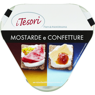 I TESORI Mostarde e Confetture 42g x 3