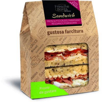 Sandwich crudo di parma