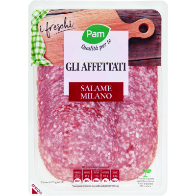 PAM Qualità per te gli Affettati Salame Milano 110 g