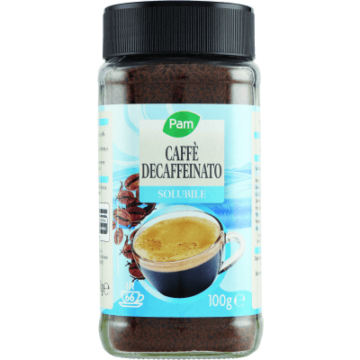 PAM Caffè Decaffeinato Solubile 100 g