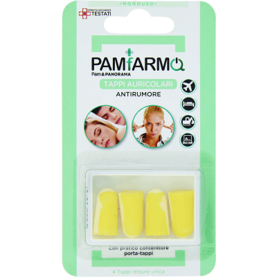 PAMFARMA Tappi Auricolari Antirumore 4 pz