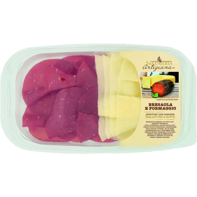 SALUMERIA ARTIGIANA Bresaola e Formaggio 100 g