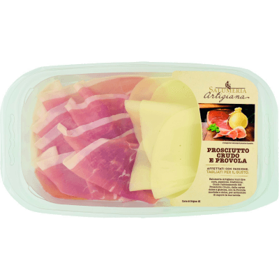 Salumeria Artigiana Prosciutto Crudo e Provola 120 g