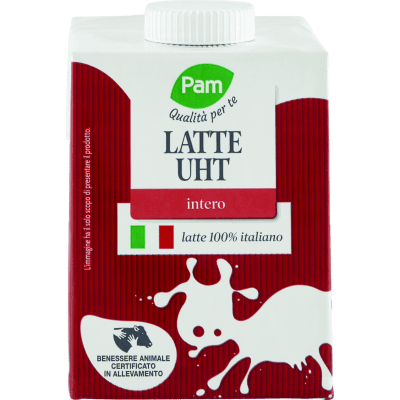 PAM Qualità per te Latte UHT intero 0.5 L