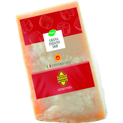 Grana Padano DOP stagionato min 10 mesi PAM 800 g