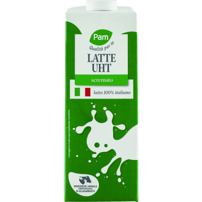 PAM Qualità per te Latte UHT scremato 1 L