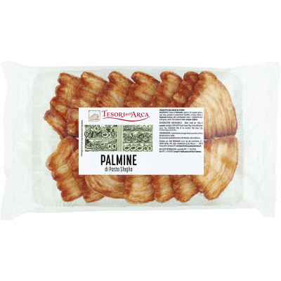 TESORI DELL'ARCA Palmine di Pasta Sfoglia 200 g