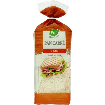 PAM Qualità per te Pan Carrè a fette 330 g