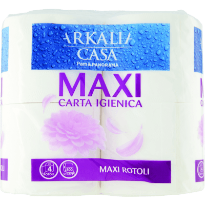 PAM PANORAMA Carta Igienica 2 veli 4 maxi rotoli