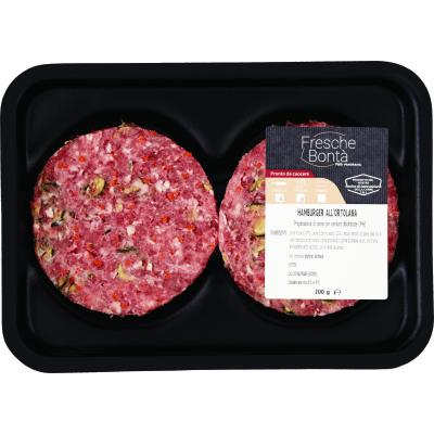 FRESCHE BONTA' Hamburger all'Ortolana 200 g