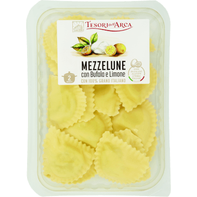 TESORI DELL'ARCA Mezzelune con Bufala e Limone 250 g