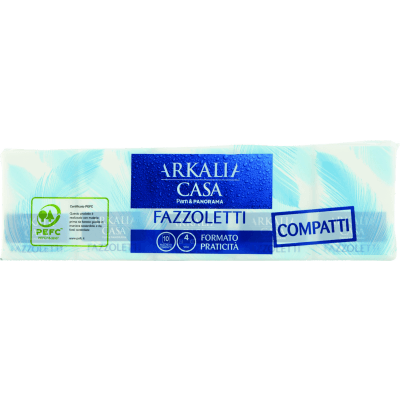 ARKALIA CASA Fazzoletti 4 Veli 10 Pacchetti