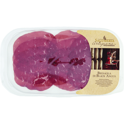 Salumeria Artigiana Bresaola di Black Angus 90 g