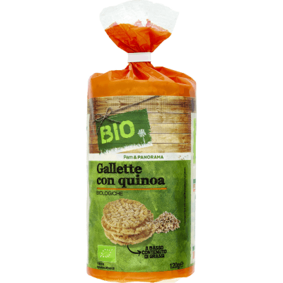 BIO Gallette con quinoa Biologiche 120 g