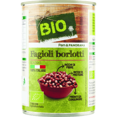BIO Fagioli borlotti Biologici 400 g