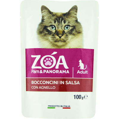 ZOA Adult Bocconcini in Salsa con Agnello 100 g