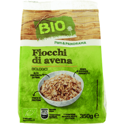 BIO Fiocchi di avena Biologici 350 g